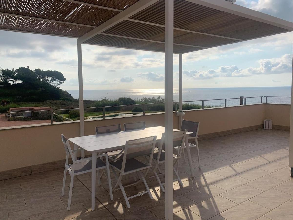 Incanto Sul Mare Con Enorme Terrazza E Piscina Cervo Zewnętrze zdjęcie