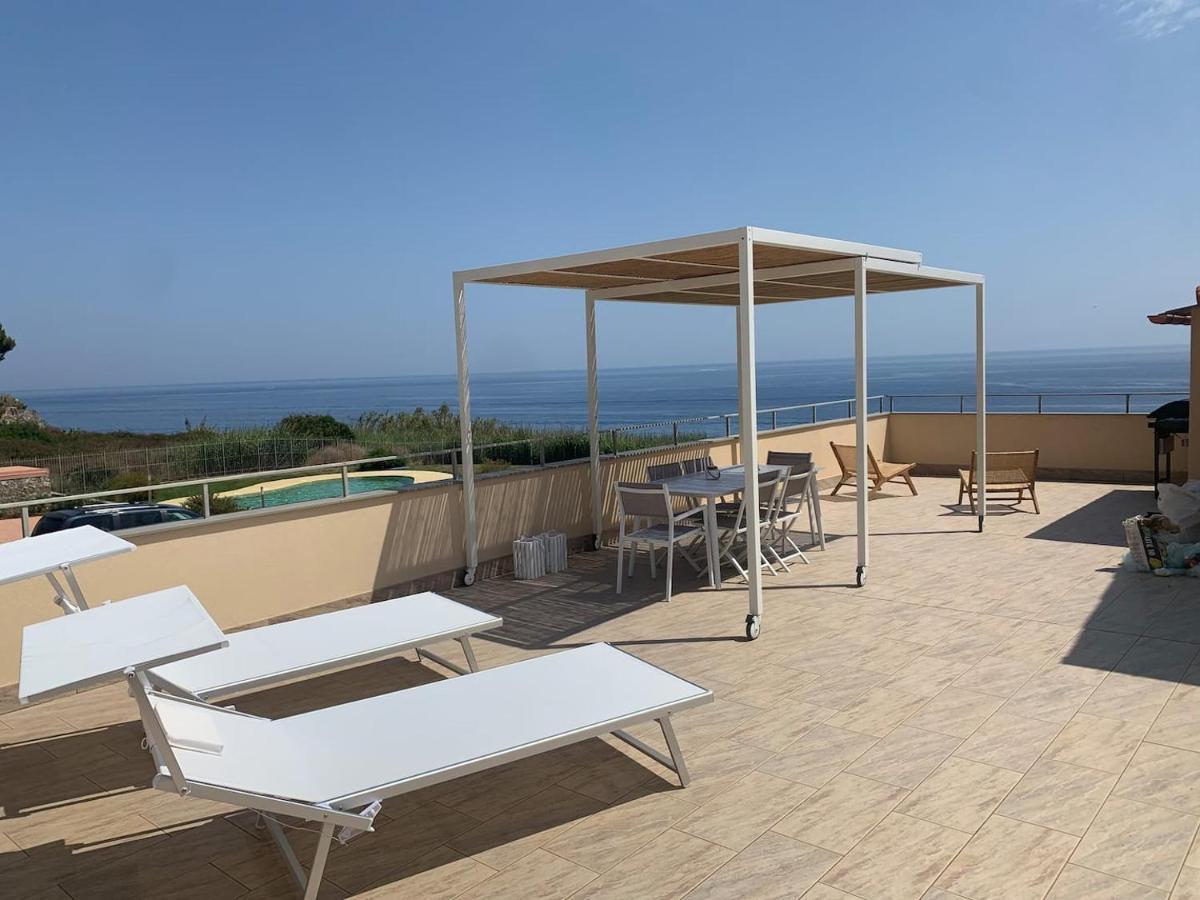 Incanto Sul Mare Con Enorme Terrazza E Piscina Cervo Zewnętrze zdjęcie